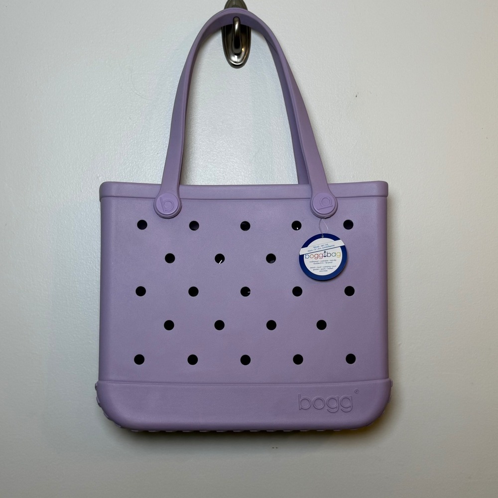Baby Bogg Bag Medium Tote I Lilac You A Lot Purple Waterproof Beach Washable NWT